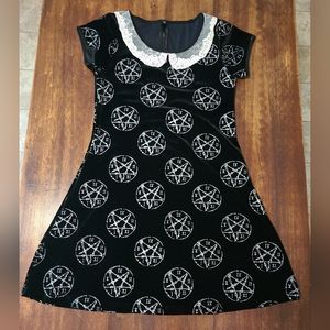 Rat Baby Too Fast Bone Armor Bone Pentagram Dress Size Medium